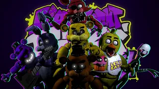 FNF | vs FNAF 1 | The Happiest Day (1 HOUR)