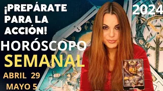 🧿 HORÓSCOPO SEMANAL 29 de ABRIL al 5 de MAYO 2024 + Mercurio - Quiron + Marte en Aries Los 12 Signos