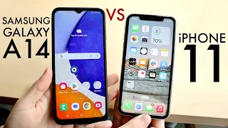 Samsung Galaxy A14 Vs iPhone 11! (Comparison) (Review)