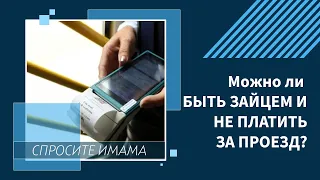 Можно ли быть зайцем и не платить за проезд?