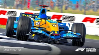 F1 2020 2006 Renault R26 Racing Around The Brazilian Grand Prix