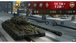 Wot- IS-6 - WZ-111 Challenge (Ace Tanker, High Caliber)