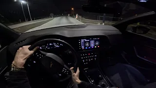 Cupra Ateca 2024 [1.5 TSI 150HP] | POV Test Night Drive 4K