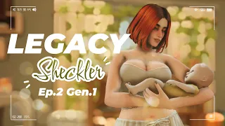 Добро пожаловать в семью, малышка Полли • Династия Шеклер Ep.2 Gen.1 • TS4