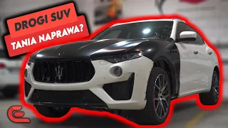 Lakier pod czujnik, zapylone śruby…  Naprawa Maserati Levante