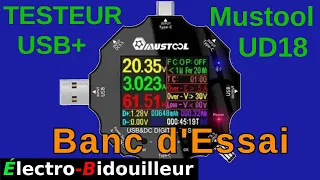 EB_#455 Banc d'Essai - Testeur USB/CC Mustool UD18