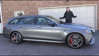 The 2018 Mercedes-AMG E63S Wagon Is a $120,000 Family Wagon