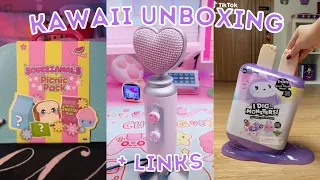 Kawaii Unboxing with links pt. 7 | Kawaii TikTok Compilation | TikTok Made Me Buy It