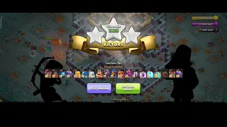 Lunar new year challenge| get three star in easy way| three star challenge| coc challenge