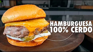 Hamburguesa con salsa de Jalapeño y Mango | Slucook