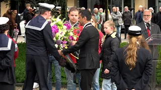 Dodenherdenking in Schiedam: ‘Bedanken voor het leven, bedanken voor de strijd’