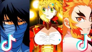Anime edits - Anime TikTok Compilation - Badass Moments pt.90