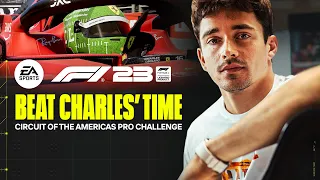 F1® 23 | Charles Leclerc challenges you in COTA | Pro Challenge