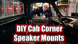 How to Build Custom Truck Cab Corner Speaker Mounts