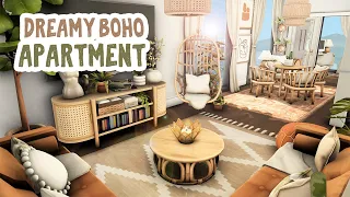 Dreamy Boho Apartment || The Sims 4 Apartment Renovation: Speed Build