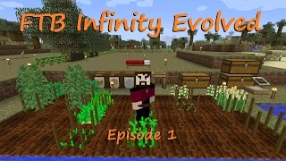 FTB Infinity Evolved Episode 1: Beginning Tools and Food