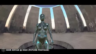 Future Monument To All Humans Killed By AI Artificial Intelligence Each Columns Means 1 Billion Soul