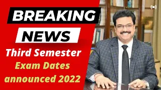 DU SOL Ncweb Third Semester Exam Dates Announced Dec 2022 - Ameeninfo
