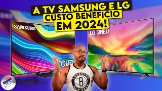 Comparativo TV 4K Samsung QLED Q70C vs LG QNED80SRA - Saiba o que muda e qual comprar!