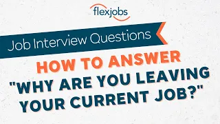 How to answer “why are you leaving your current job?” during a #jobinterview. #careeradvice #shorts