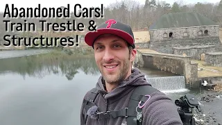 The Search for an Abandoned Railroad Cart. Hiking a Forgotten Rail Line!