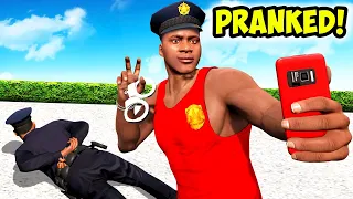 7 Ways To PRANK The POLICE in GTA 5!