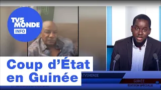Guinée : Coup d'État, le président Alpha Condé est arrêté | TV5 Monde Info