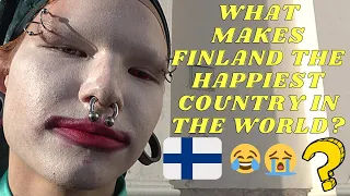 What makes Finland the happiest country in the world? (Are you happy?)  Helsinki  Finland [2021]