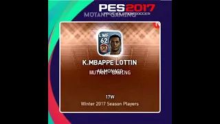 MBAPPE|EVOLUTION FROM PES 17 - PES 21 #shorts #pesshorts #pes21 #viral #funny #iconics #mbappe