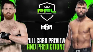 PFL 2022 #1: Regular Season FULL CARD Preview & Predictions