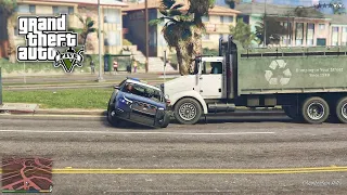 Truck Vs Police Car in Gta 5