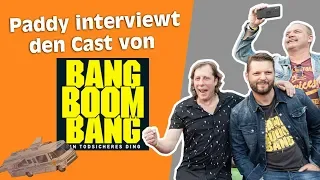 Paddy trifft Cast von BANG BOOM BANG (mit u.a. Ralf Richter, Oliver Korittke, Henning Wieland)