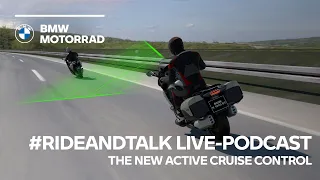 Learn about the first ever Active Cruise Control from BMW Motorrad l #RideAndTalk