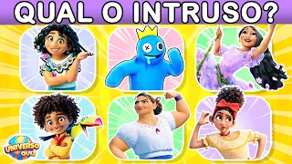 ADIVINHE O INTRUSO | Encontre o Personagem Errado