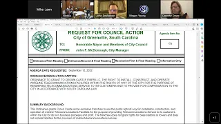 City Council Formal Meeting  - September 12, 2022