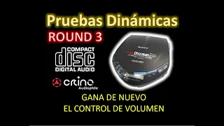 ROUND 3 | Pruebas dinámicas al DISCMAN | CD player de bolsillo | Los goku