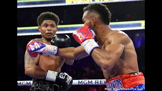 Shakur stevenson vs Edwin de los santos full fight