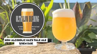 Brewing a Non Alcoholic Beer | Hazy Pale Ale | Low & No Alcohol Brewing with Ultralow Brewing