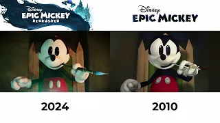 Disney Epic Mickey: Rebrushed Intro Comparison