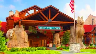 GREAT WOLF LODGE 2021! Full Tour 4K Video - Indoor Water Park Family Vacation