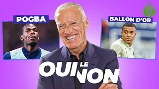 Mbappé Ballon d'Or ? L'avenir de Pogba ? Le Oui-Non avec Didier Deschamps !