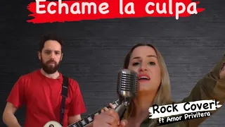 🤭 Echame la Culpa - Luis Fonsi, Demi Lovato ROCK COVER (ft Amor Privitera)