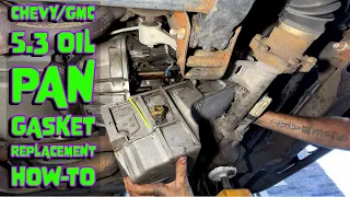 Chevy Silverado Oil Pan Gasket Replacement How-To