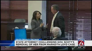 State Attorney challenging Gov. Scott's removal of her from Loyd case