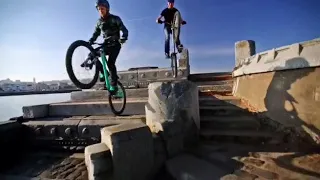 BMX action 'Bike Parkour' Compilation.