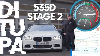 535d Tuning mit der DITUPA App 100-200 was drückt er ?| by dieseltuningparts