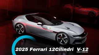 2025 Ferrari 12Cilindri First Look: A Glorious V-12 Engine Wrapped in a Car