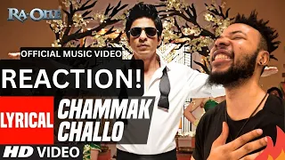 Black Guy Reacting To Chammak Challo | ShahRukh Khan | Kareena Kapoor | REACTION