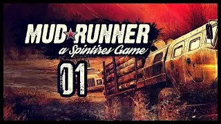 Spintires: MudRunner Gameplay Let's Play Part 1 (SPECIAL FEATURE)