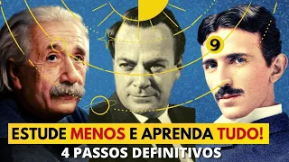 Como Aprender Qualquer Assunto | Técnica Feynman (Método Definitivo) | 4 Passos